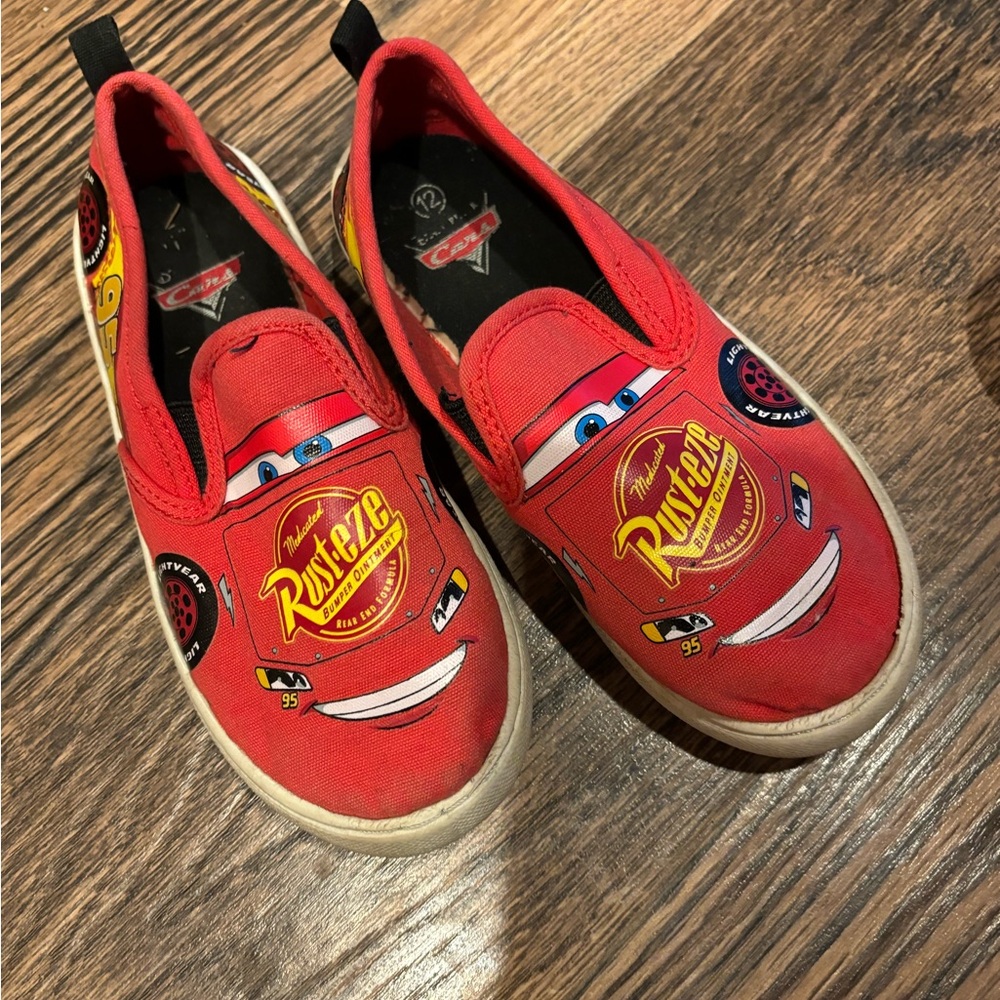 Disney Cars Lightning McQueen Red Sneakers
